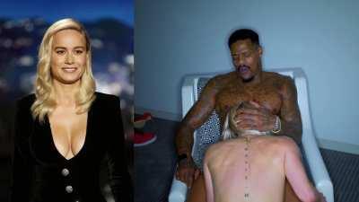 Brie Larson loves humiliating you. She deepthroats BBC and you have to watch.