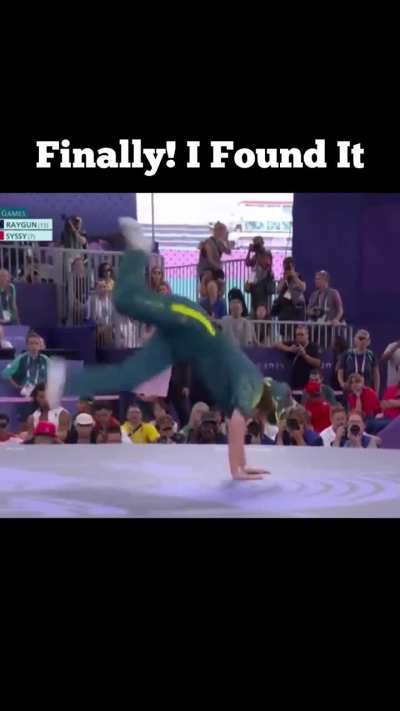 Bgirl Raygun Full Olympic Performance (thought I would share for everyone that is still looking for it 🤣)