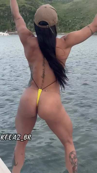 Enjoying the day in my MicroBikini