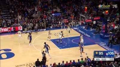 [Highlight] James Harden does James Harden things, so the announcer wants to know one thing…