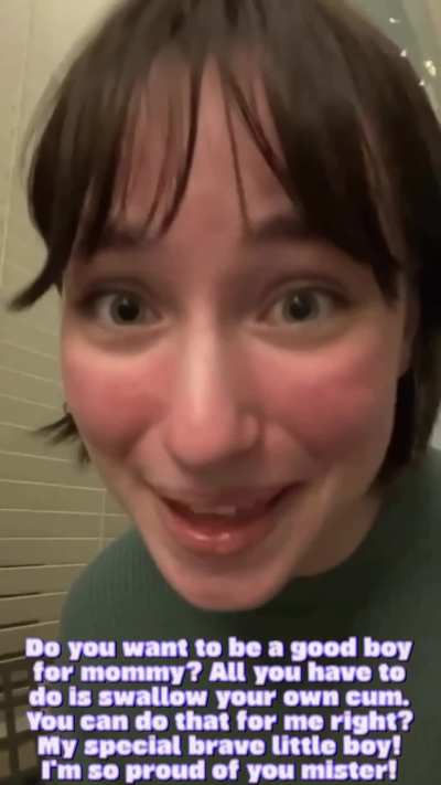 Are you a good boy for your mommy?