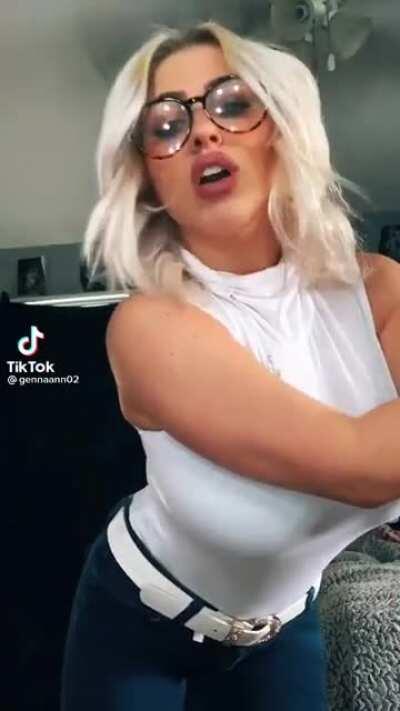 Petite body with a huge pair