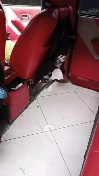 Car floor mats are so yesterday. Meet car floor tiles.