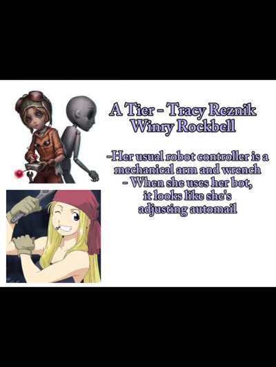 Fullmetal Alchemist Brotherhood Crossover Skin Ideas