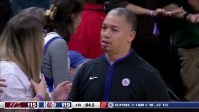 [Highlight] PG fouls Mitchell up 4 who pulls up from way downtown