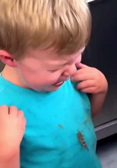 Needs to be reminded to breath