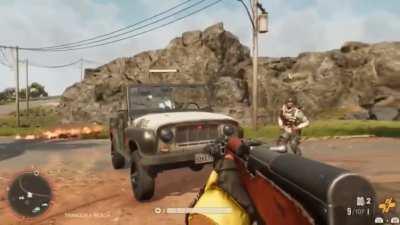 [Far Cry 6] Where did he go? where did the flames come from?