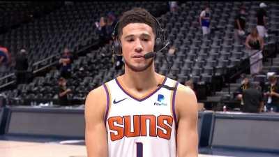 [Highlight] Booker after the series win: 