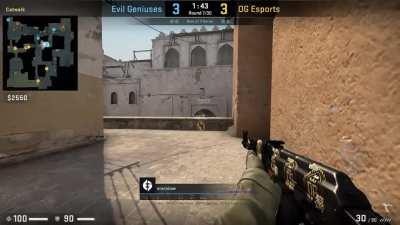 EG MICHU Dust2 Catwalk One Way Smoke