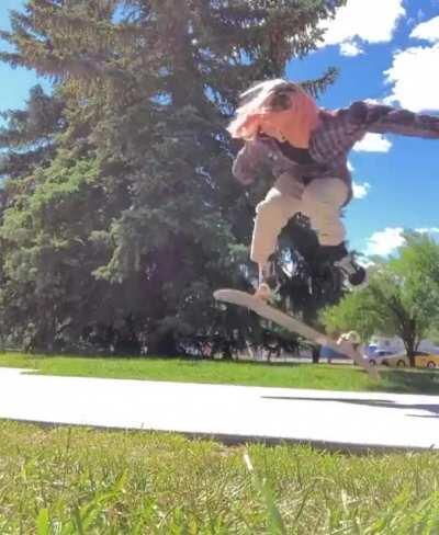 a months after landing my first kickflip, been getting them way more consistently now!