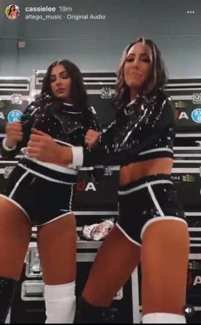 Cassie and Jessie’s sexy bodies