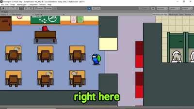 Among Us SCHOOL MAP! (Made by me)