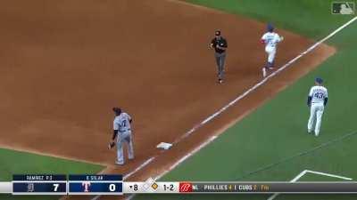 [Highlight] [Highlight] Zack Short makes a ridiculous dive and glove flip to turn the double play