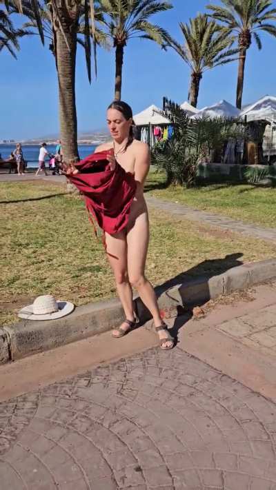 When you you want to change a dress to a skirt on a hot beach day.