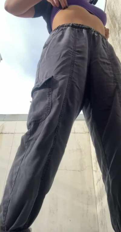 Love flashing while I’m at work 😈💜