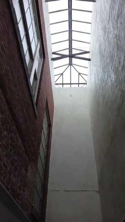 Very tall skylight I found.