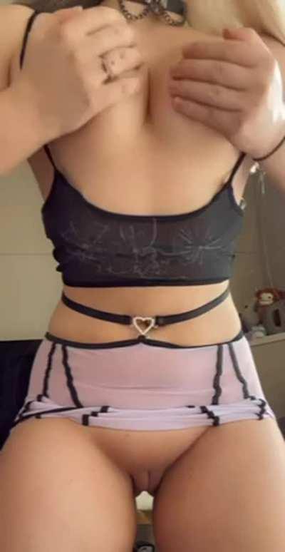 I'm always wearing see through clothes so everyone knows I'm fuckdoll ready