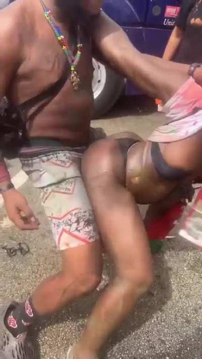 on the road for jouvert @ bacchanalboys