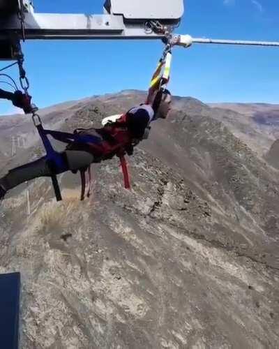 I’m not one that would try this, let alone pay for it. I bet it gets the heart pumping.