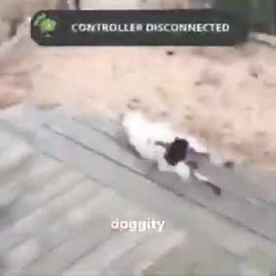 To swiftly escape the creepy voice