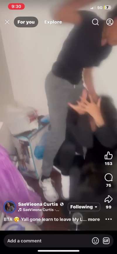 getting whooped with a picture frame is wild