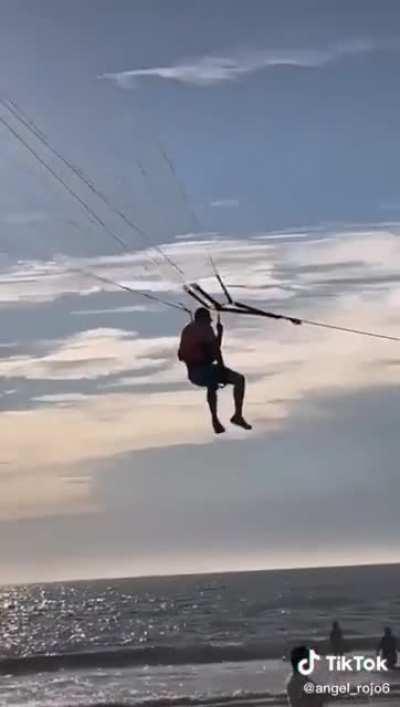 Hope he got a refund