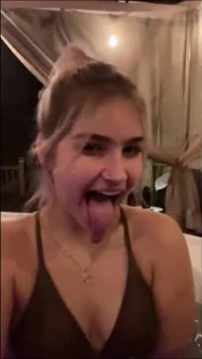 A couple of long tongues