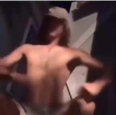 Druggle found man druggle took man hat and made fun of man