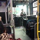 Dude misses his stop, harasses the bus driver, and starts recording her on his phone. Then harasses me for recording his Freakout on my phone.