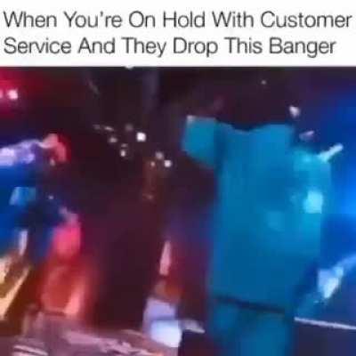 And then hang up after 40 mins.