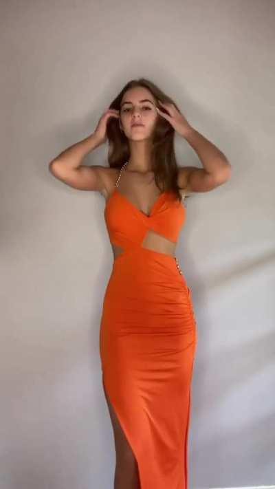 Orange Dress 🧡