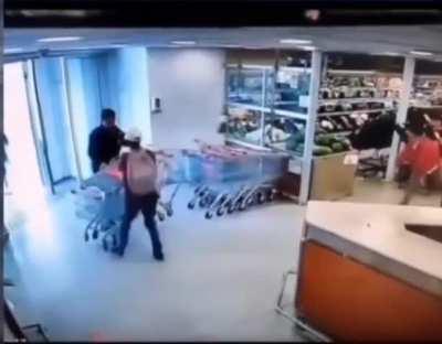 That throw was personal. 