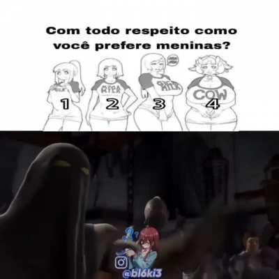 Número 3 também, e vocês qual número ?