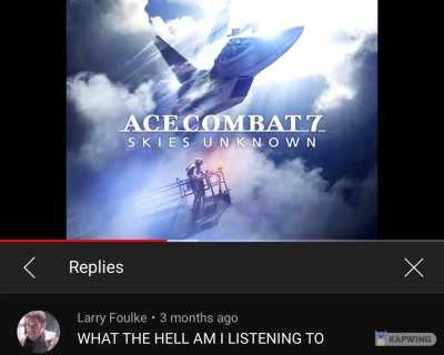 Found the comment, took the screenshot, then realized I had no choice but to include the sound