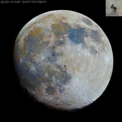 Mineral Moon ISS Transit