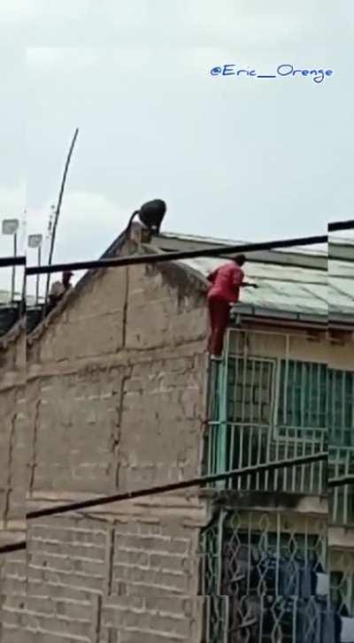 Falling from a 4 Story building