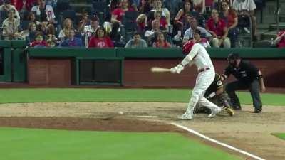 The ball was on slot. Warra noob…