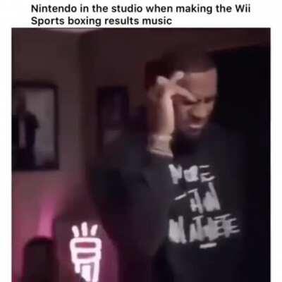 La peña en el estudio de Nintendo