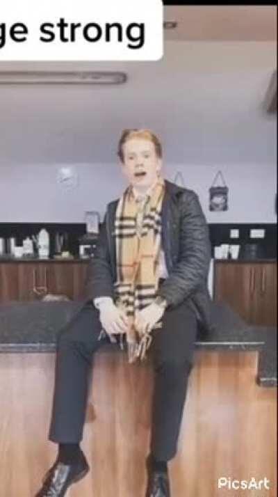 Was sent this by a friend and I think I'm glad I'm not on tiktok.