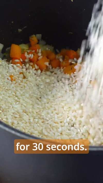 Vegan Butternut Squash Risotto