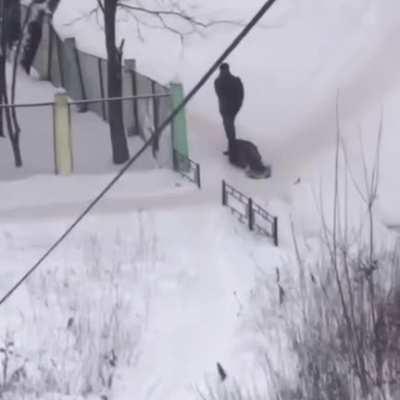 Ivan returns to work after the New Year holidays