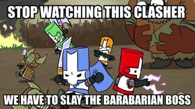 Stop watching this clasher