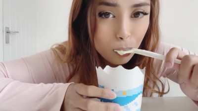 Ice cream always turns me into a total gas machine