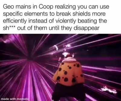 Moment of realization 