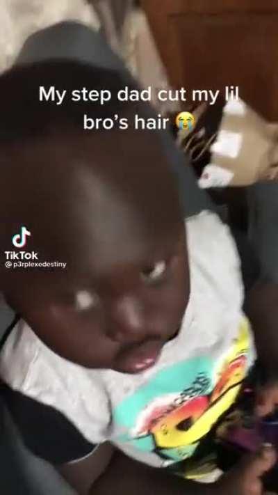 lil nigga gon have anger issues growing up 😂