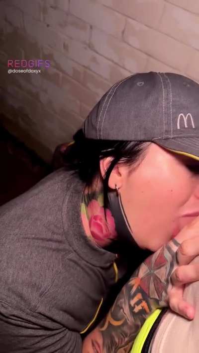 She's definitely done this before