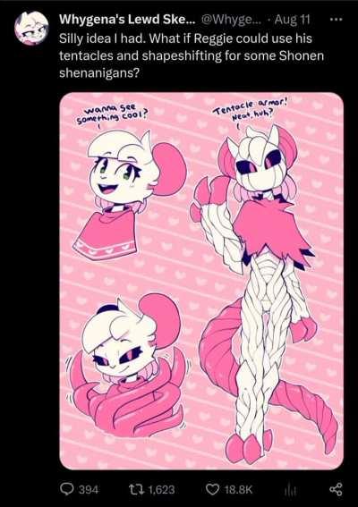 Ah, reggie the rat my favorite shounen protag.