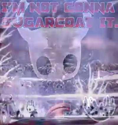 the knight ain't gonna sugarcoat it