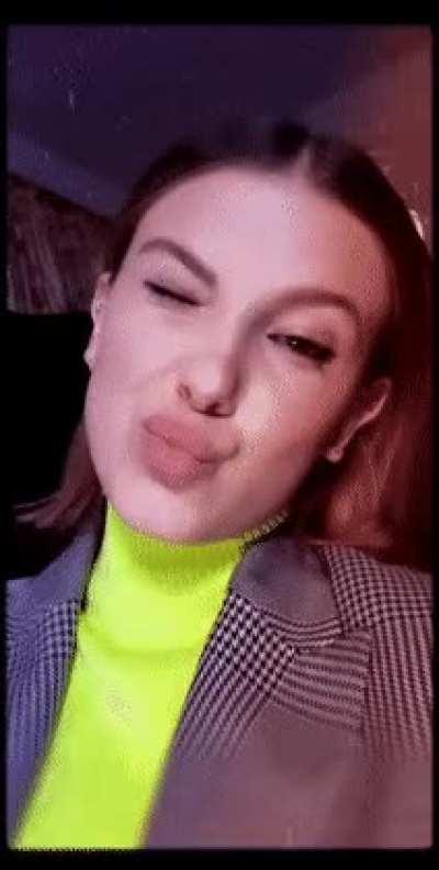 Millie bobby brown's lips drive me crazy