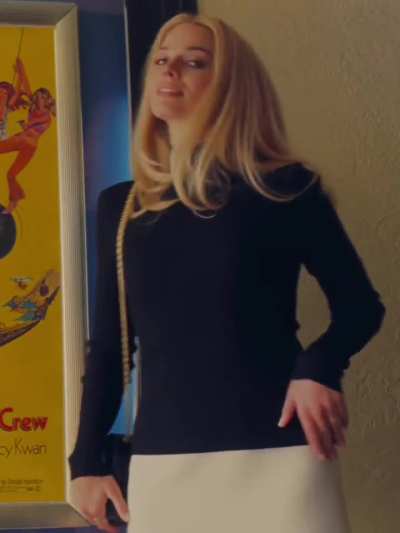 Margot as Sharon Tate in « Once Upon a Time in Hollywood » in 2019